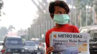 BMKG: Kabut Asap Riau Tak Akan Sampai Singapura-Malaysia