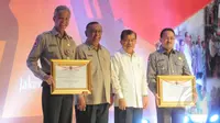 Gubernur Jawa Tengah Ganjar Pranowo Dapat Penghargaan dari BNPB 