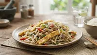 Resep Dadar Telur Cah Tauge yang Gurih dan Renyah