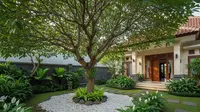 10 Desain Kebun Rumah Tropis di Halaman Depan yang Mudah Dirawat, Tampilan Asri &amp; Sejuk