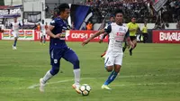 Duel PSIS vs Arema di Stadion Moch. Soebroto, Magelang, Sabtu (13/10/2018). (Bola.com/Ronald Seger Prabowo)