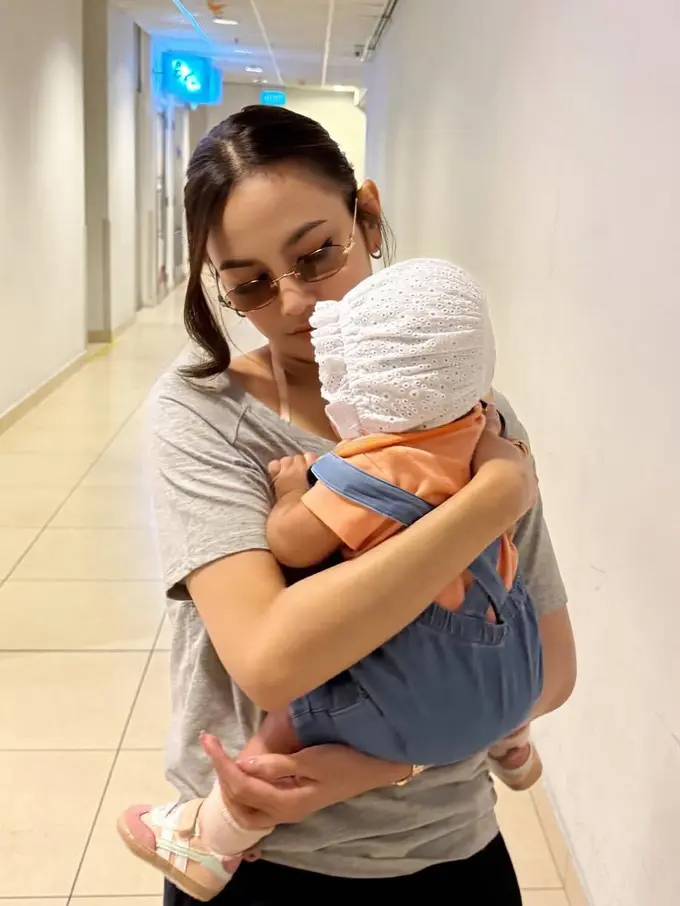 Mahalini Liburan ke Singapura setelah menjadi ibu