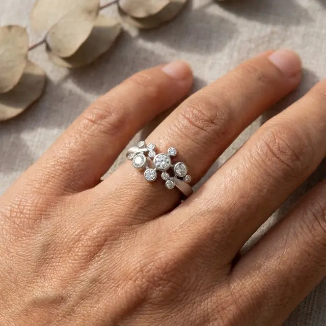 Model Cincin Emas dengan Batu Berlian yang Tren di 2026
