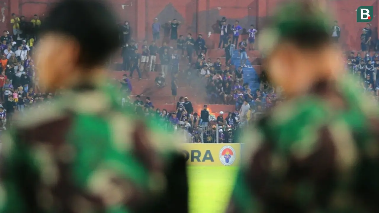 Suasana Stadion Briwijaya