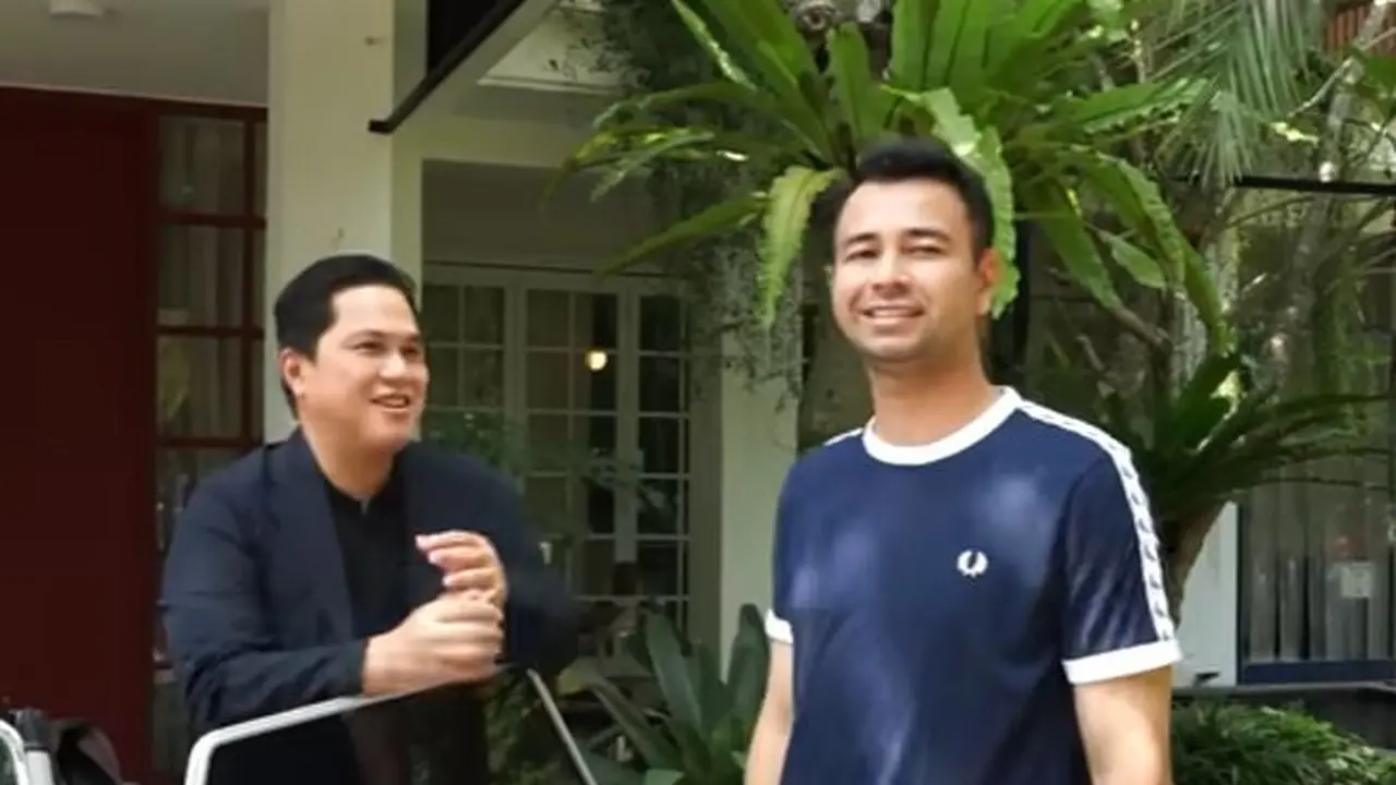 Erick Thohir - Raffi Ahmad (Foto: YouTube)