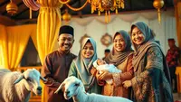 tujuan aqiqah ©Ilustrasi dibuat AI