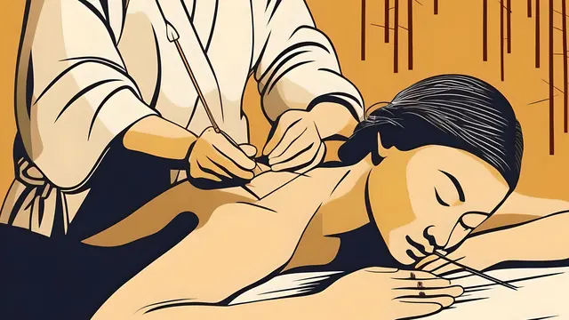 Cara menurunkan kolesterol alami kini bisa dilakukan dengan akupunktur, terapi tradisional yang diakui oleh dunia medis. (Ilustrasi oleh AI)