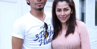 Cinta Penelope dan produser film 3 Pilihan Hidup, Putra Myfase. (Nurwahyunan/Bintang.com)