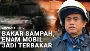 Bakar Sampah, Enam Mobil Jadi Terbakar