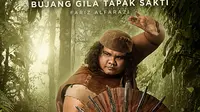 Bujang Gila Tapak Sakti (Fariz Alfarazi) di film Wiro Sableng