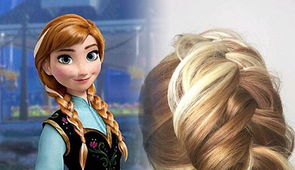Berwarna-Warni, Sekian Model Rambut Cantik Ini Mirip Tokoh Disney