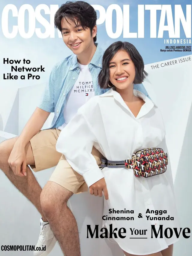 Angga Yunanda dan Shenina CInnamon (Instagram/angga)