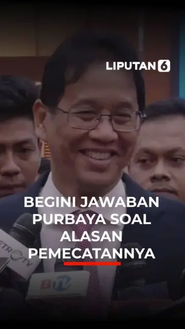 Begini Jawaban Purbaya Soal Alasan Pemecatannya