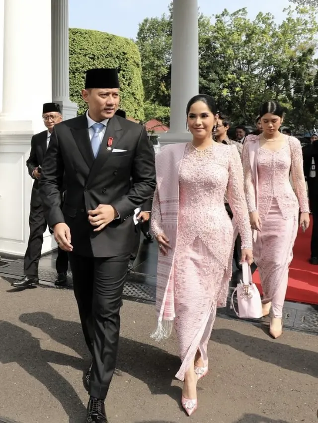 10 Potret Tas Mewah Ibu Pejabat-Public Figure di Acara Pelantikan, Annisa Pohan, Nagita Slavina, hingga Nissya Ahmad