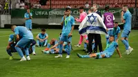Pemain timnas Israel di Piala Eropa U-19 2022 (AFP)