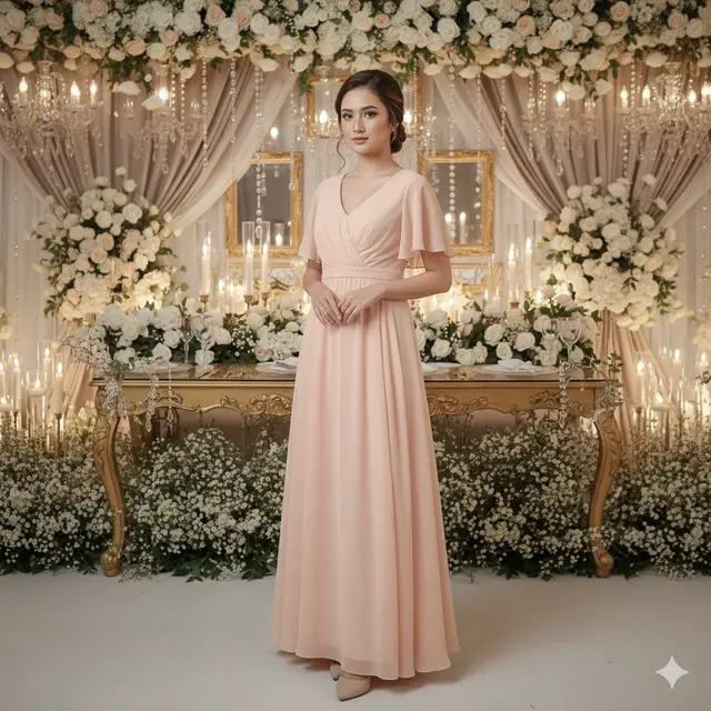 Model Baju Bridesmaid Agar Terlihat Langsing