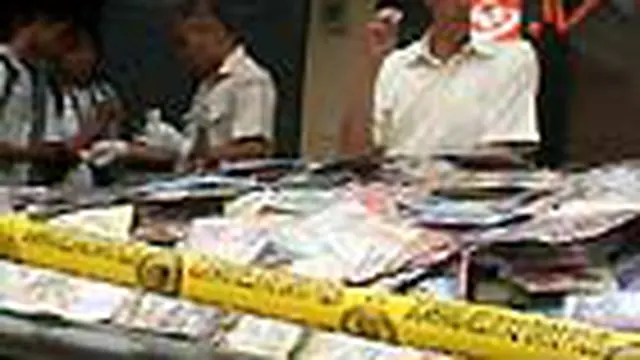Puluhan Ribu DVD Porno Disita dari Glodok