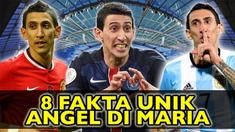 Video 8 fakta unik tentang Angel Di Maria, salah satunya Angel Di Maria lahir di Rosario Argentina kota yang sama dengan Lionel Messi.