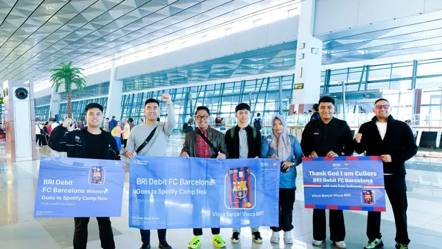 Dari Indonesia ke Spotify Camp Nou, 5 Pemenang Program BRI Debit FC Barcelona Siap Wujudkan Mimpi