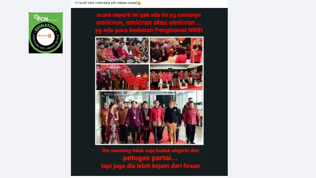 Penelusuran klaim foto bukti Indonesia sudah terbebas dari Covid-19