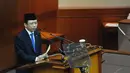 Rapat paripurna penutupan itu ditandai dengan pidato Ketua DPR RI, Marzuki Alie, Jakarta, (30/9/14). (Liputan6.com/Andrian M Tunay) 