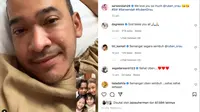 Ruben Onsu Mulai Jalani Pengobatan di Singapura. (instagram.com/sarwendah29)