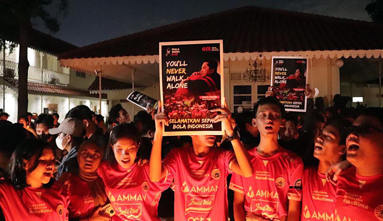 Sejumlah perwakilan suporter Jabodetabek juga ikut memeriahkan acara tersebut. (Dok. GSR)