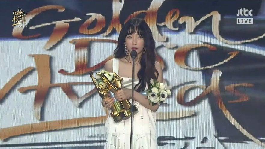	Taeyeon di Golden Disc Awards 2018 (Soompi)