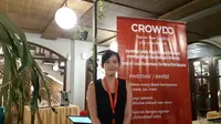 General Manager Crowdo Indonesia Cally Alexandra (Liputan6.com/ Agustin Setyo W)