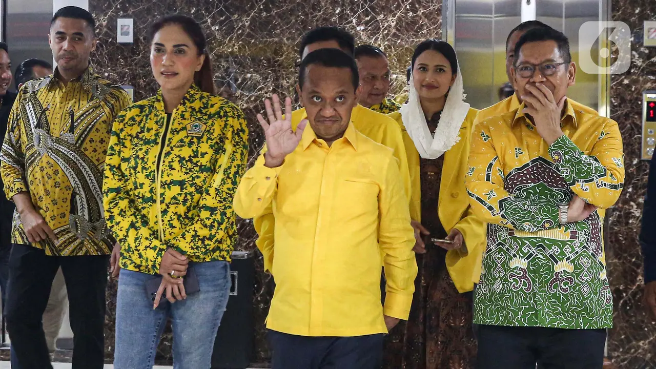 Sah, Bahlil Lahadalia Umumkan Pengurus Baru Partai Golkar