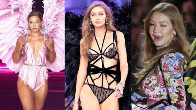 8 Pesona Supermodel Gigi Hadid yang Selalu Sukses Gebrak Panggung Victoria's Secret Fashion Show