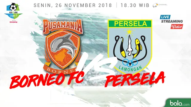 Pusamania Borneo FC Vs Persela Lamongan