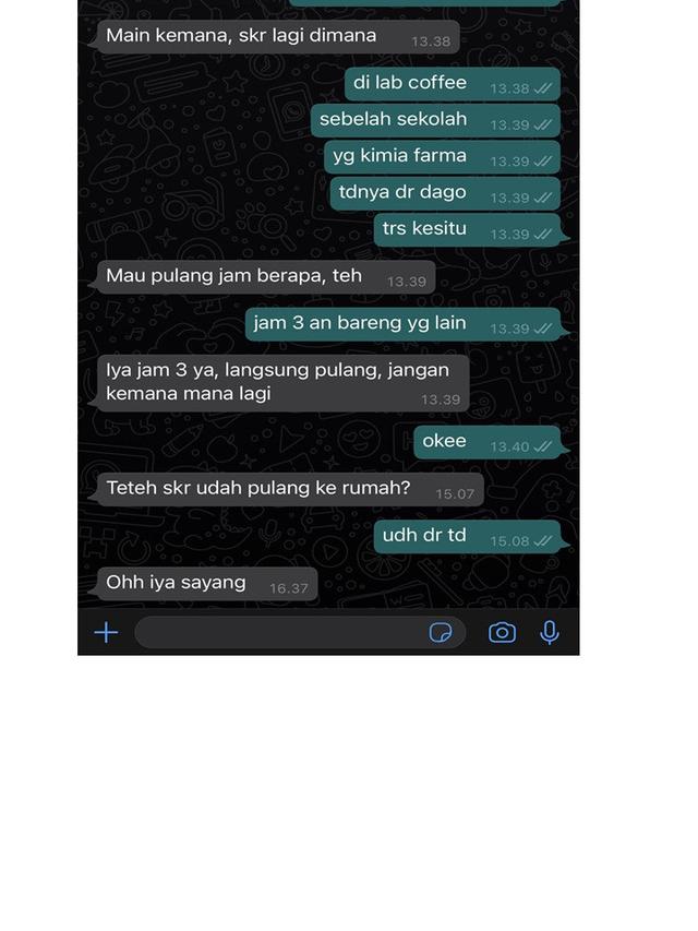 7 Chat Ayah Suruh Anak Pulang Ini Bikin Was-Was
