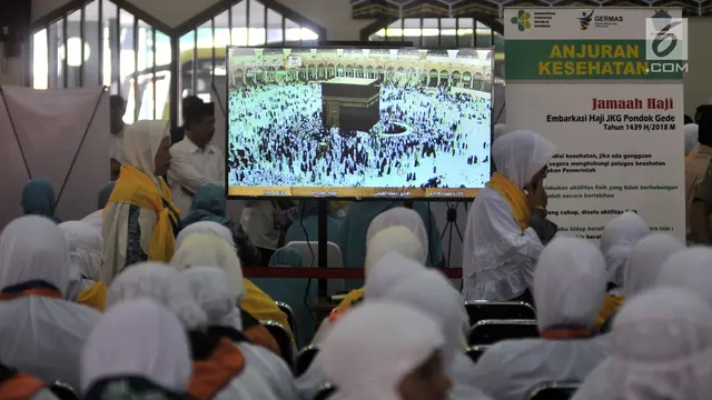 Calon Jemaah Haji Kloter 1 Mulai Padati Asrama Pondok Gede
