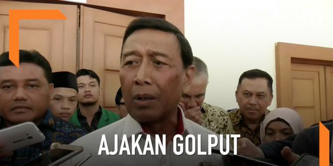 VIDEO: Wiranto Usulkan Pengajak Golput Dijerat UU Terorisme