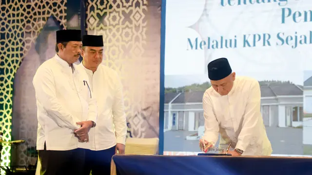 Bantu Masyarakat Punya Rumah, Nana Sudjana Dorong Bank Jateng Genjot Penyaluran Kredit Perumahan Subsidi