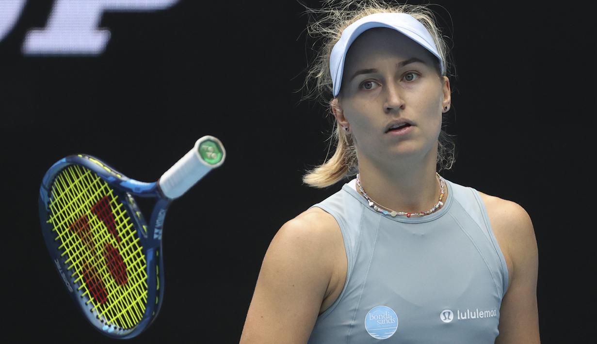 Pada tahun 2017, ia mendapat peringkat tunggal terbaik dunia nomor 20 da peringkat 45 di nomor ganda. (Foto: AP/Hamish Blair)