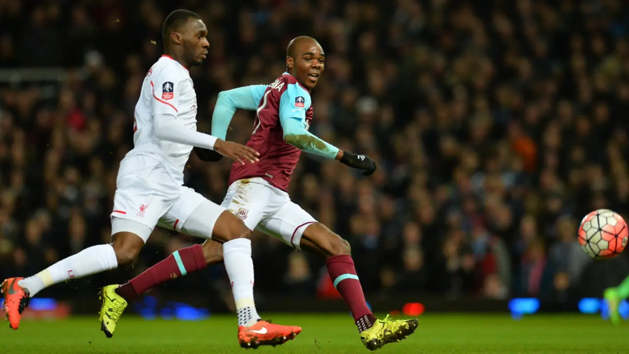West Ham United vs Liverpool. 