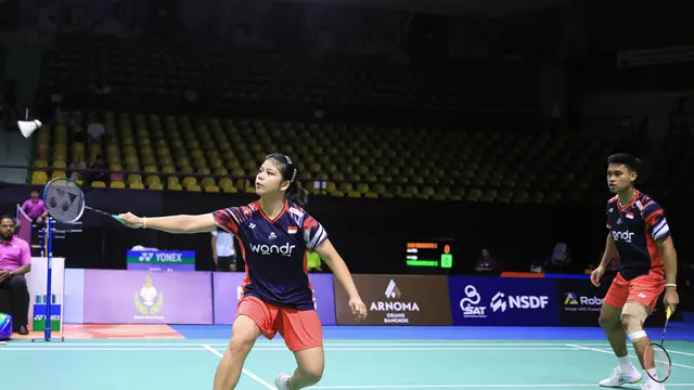 Jafar Hidayatullah/Felisha Alberta Nathaniel Pasaribu - Thailand Masters 2025 - Bulu Tangkis
