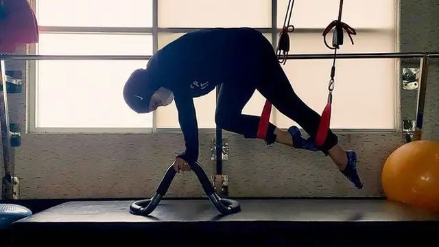 Pilates Hingga Nge-gym, Ini 6 Potret Kegiatan Irish Bella Saat Olahraga