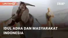 Tradisi Muslim di Indonesia berbagi daging qurban kepada yang membutuhkan. Hewan kurban disembelih untuk mendekatkan diri kepada Allah
