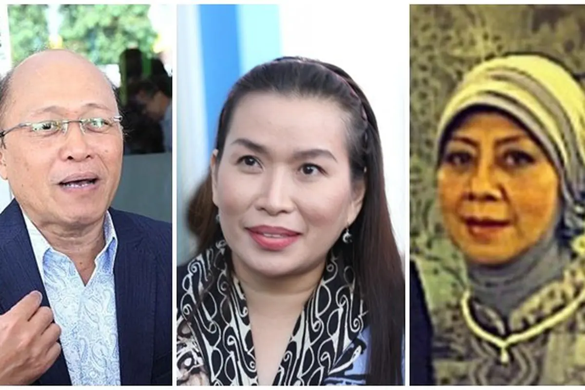 [Bintang] Mario Teguh, Linna Teguh dan Ariyani Soenarto
