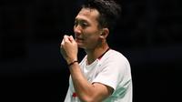 Ihsan Maulana Mustofa tersingkir di semifinal bulu tangkis SEA Games 2017 di Kuala Lumpur, Malaysia, Senin (28/8/2017). (Humas PP PBSI)