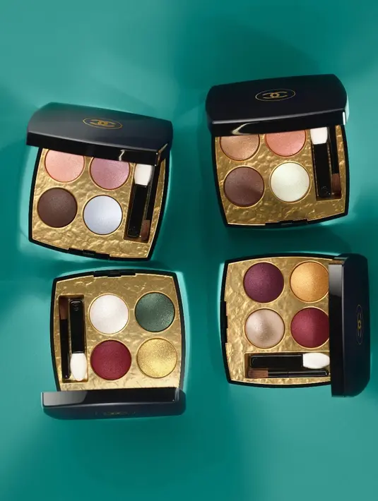 Dengan sentuhan gaya Baroque, warna-warna eyeshadow ini terinspirasi dari perhiasan yang diciptakan Coco Chanel dan disimpan oleh Departemen Warisan Chanel. [Dok/Chanel]