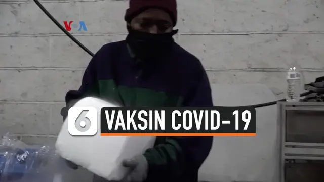 VIDEO: Es Kering untuk Penyimpanan Vaksin Covid-19