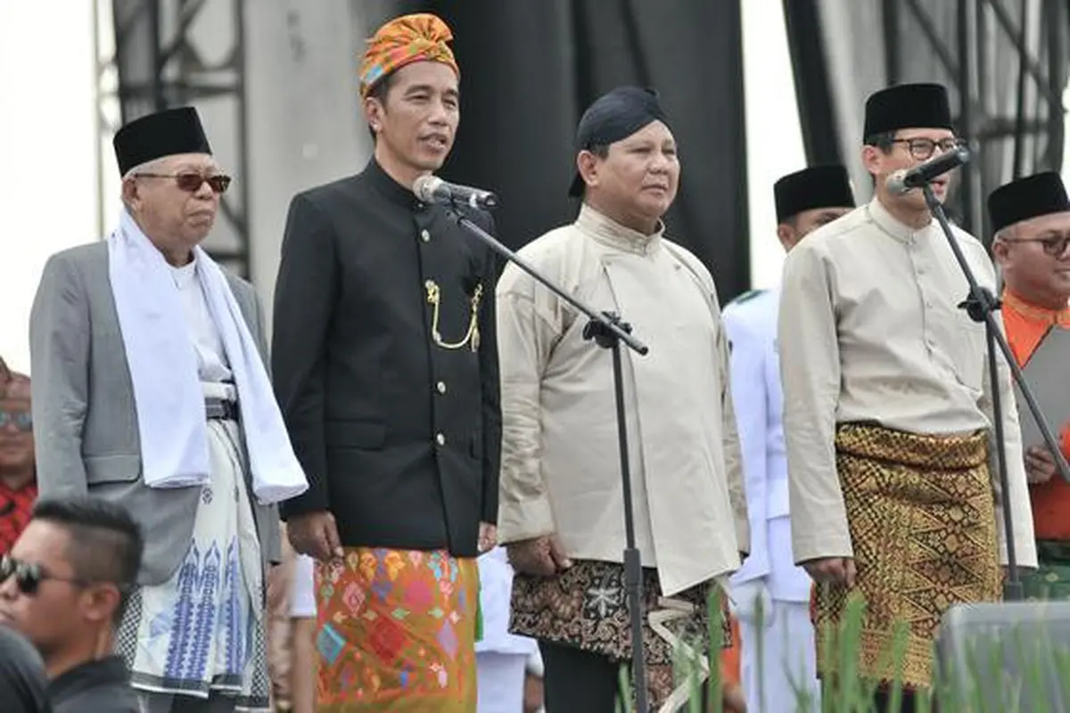 Jokowi dan Prabowo Subianto. (Merdeka.com/Iqbal Nugroho)
