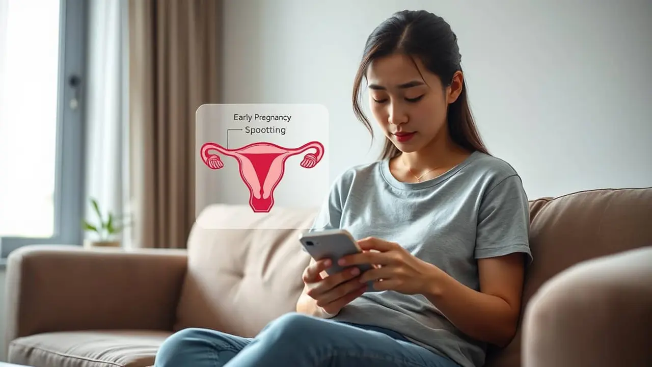 flek hamil muda seperti apa