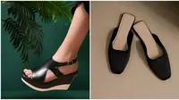 Model Wedges atau Flat Shoes? Ini yang Paling Cocok Buat Lebaran