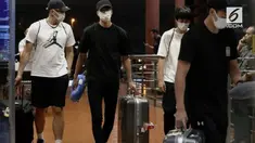 Para atlet Jepang itu terbujuk calo di jalan untuk pergi ke hotel dengan wanita. Insiden tersebut terjadi tepat setelah mereka makan malam dan meninggalkan Kampung Atlet.