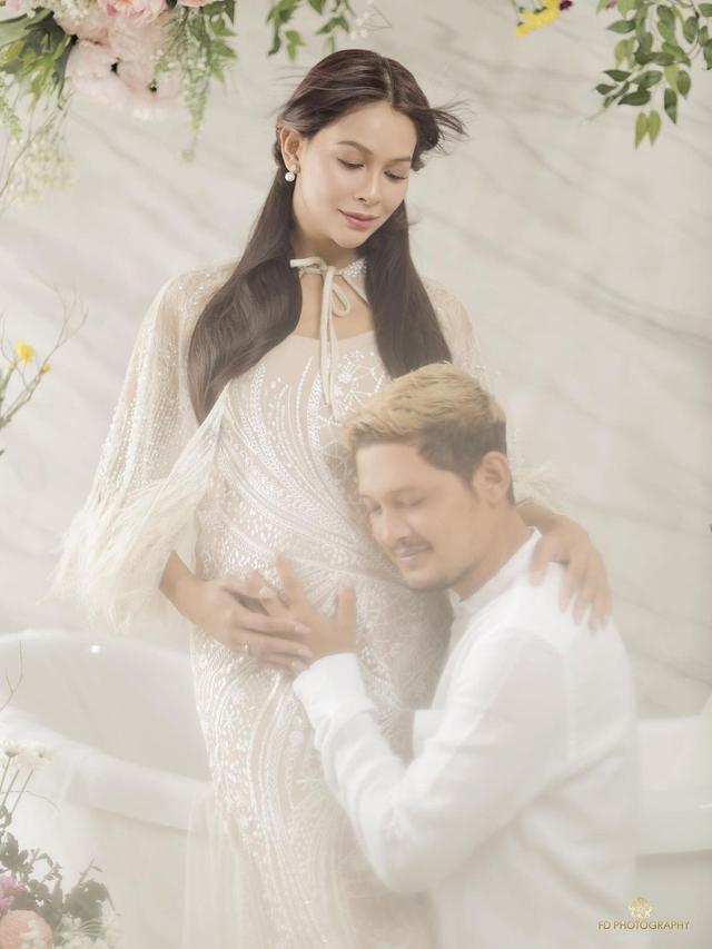 Hamil 9 Bulan, Ini 6 Potret Terbaru Maternity Shoot Bunga Jelitha